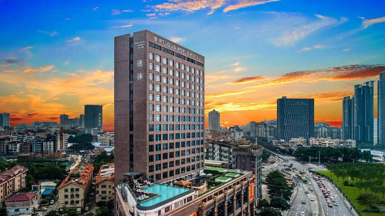 Virtuous World Hotel Foshan Exteriör bild